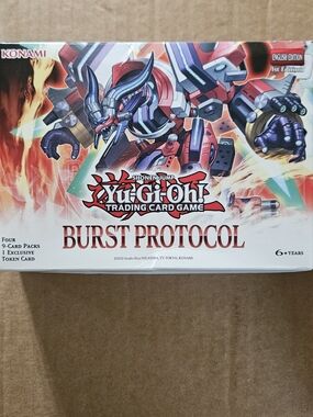 Yu-Gi-Oh! Burst Protocol Trading Card Game Box - Red/White